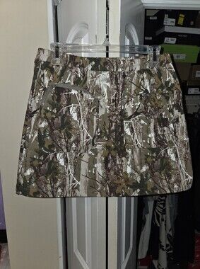 Camo Mini Skirt